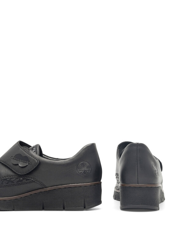 Rieker Rieker Halbschuhe 537C0-00 Schwarz