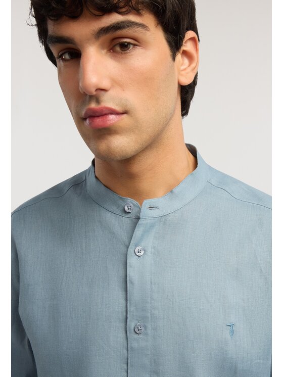 Trussardi Trussardi Koszula 5032N000039N024 Turkusowy Regular Fit