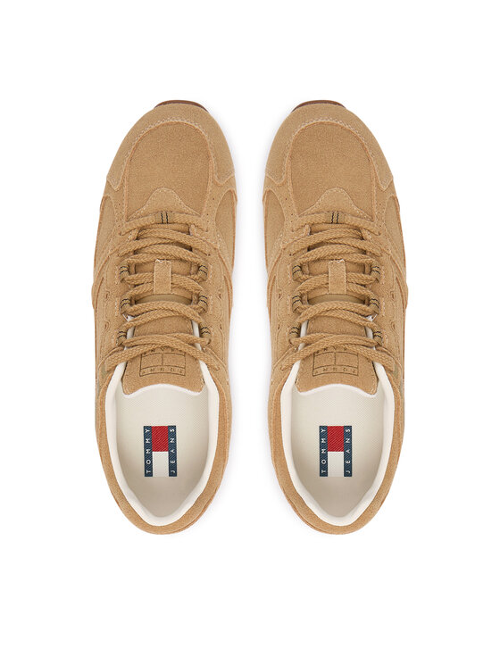 Tommy Jeans Tommy Jeans Sneakersy Archive '97 Lite Suede EN0EN02899 Brązowy