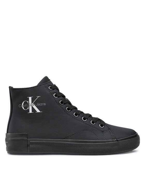Calvin Klein Jeans Calvin Klein Jeans Superge Ess Vulcanized Laceup Mid Ny YW0YW00757 Črna