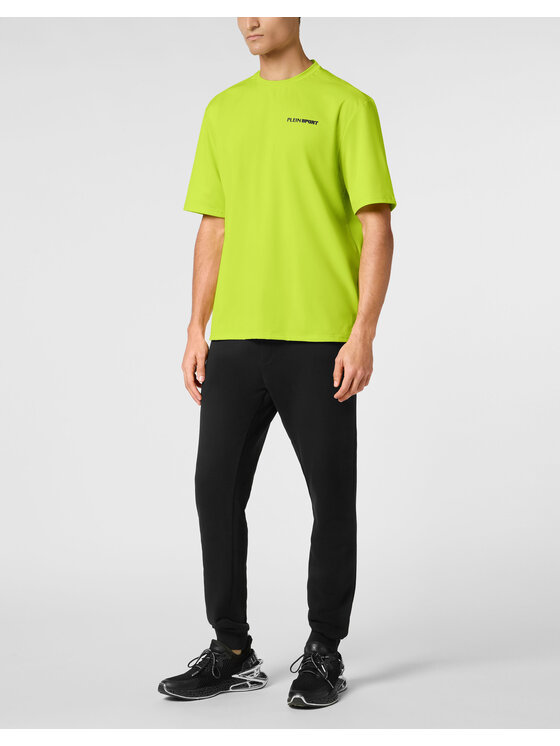 Plein Sport Plein Sport T-Shirt 22977 Żółty Regular Fit
