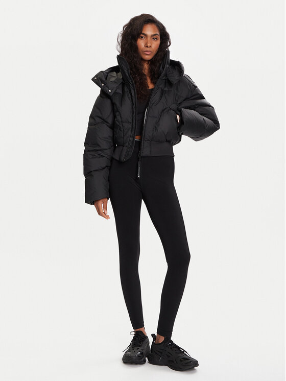 adidas by Stella McCartney adidas by Stella McCartney Μπουφάν χειμωνιάτικο JW2027 Μαύρο Loose Fit