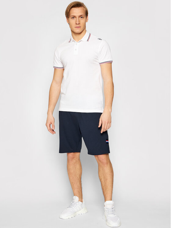 CMP CMP Polokošeľa 39D8367 Biela Regular Fit