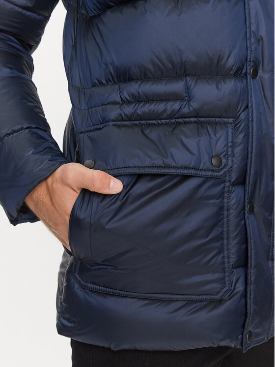 Geox Geox Vatovaná bunda Merediano M3626A T2566F 4475 Modrá Regular Fit