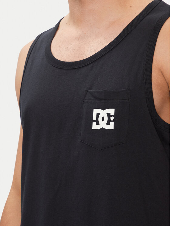 DC Shoes DC Shoes Tank top Star Pocket Tt ADYZT05378 Čierna Regular Fit
