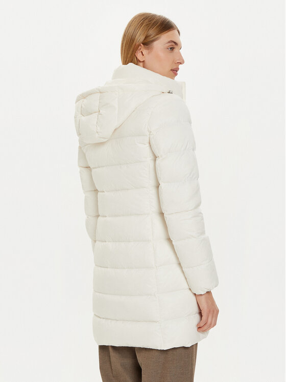 Tommy Hilfiger Tommy Hilfiger Pernata jakna WW0WW43122 Écru Regular Fit