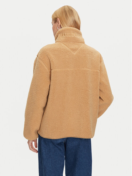 Tommy Hilfiger Tommy Hilfiger Преходно яке WW0WW43223 Бежов Loose Fit