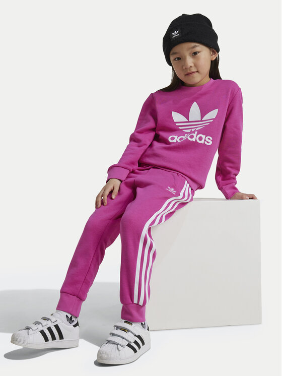 adidas Survetement adicolor IY4781 Rose Regular Fit Modivo