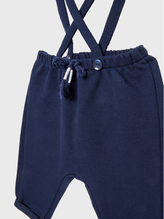 United Colors Of Benetton United Colors Of Benetton Pantaloni di tessuto 3WYDAF00K Blu scuro Regular Fit