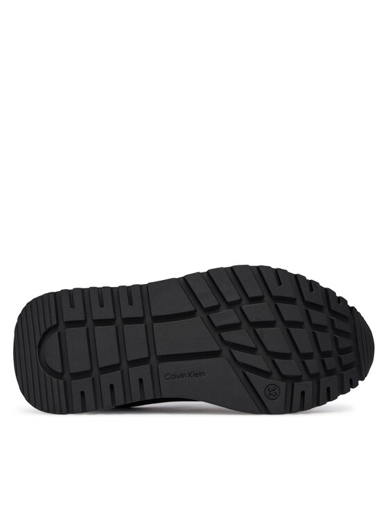 Calvin Klein Calvin Klein Sneakersy Low Cut Lace-Up Sneaker V3A9-83110-1355 S Czarny