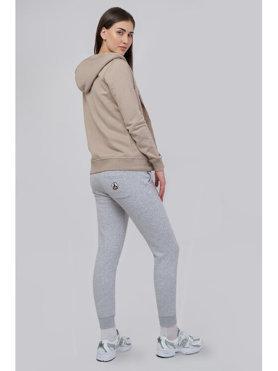 Jott Jott Spodnie dresowe SS23WPAN10-514_XL Szary Slim Fit