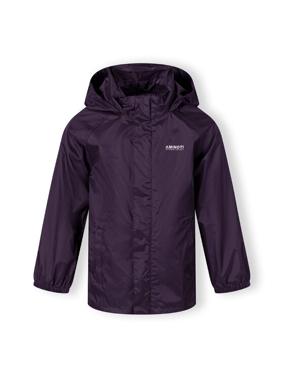 minoti minoti Kurtka przeciwdeszczowa 27KMJACKET4 Fioletowy Regular Fit