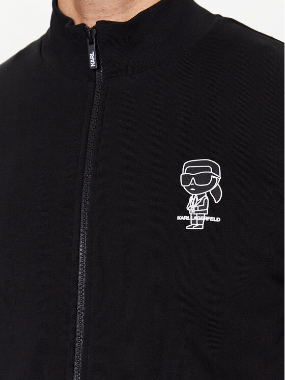 KARL LAGERFELD KARL LAGERFELD Bluza 705091 531900 Czarny Regular Fit