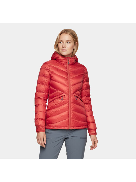 Alpinus Alpinus Kurtka puchowa Rocca Czerwony Regular Fit