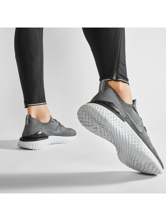 Nike epic react flyknit 2 grau sales