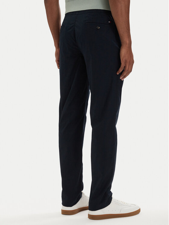 Tommy Hilfiger Tommy Hilfiger Чино панталони Denton MW0MW42340 Тъмносин Slim Fit