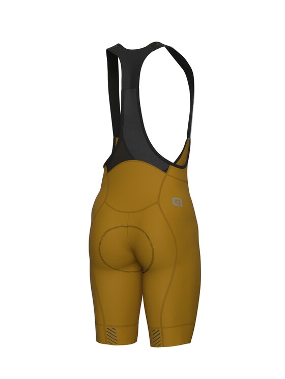 Alé Cycling Alé Cycling Szorty rowerowe PR-E Magic Colour Żółty Fitted Fit