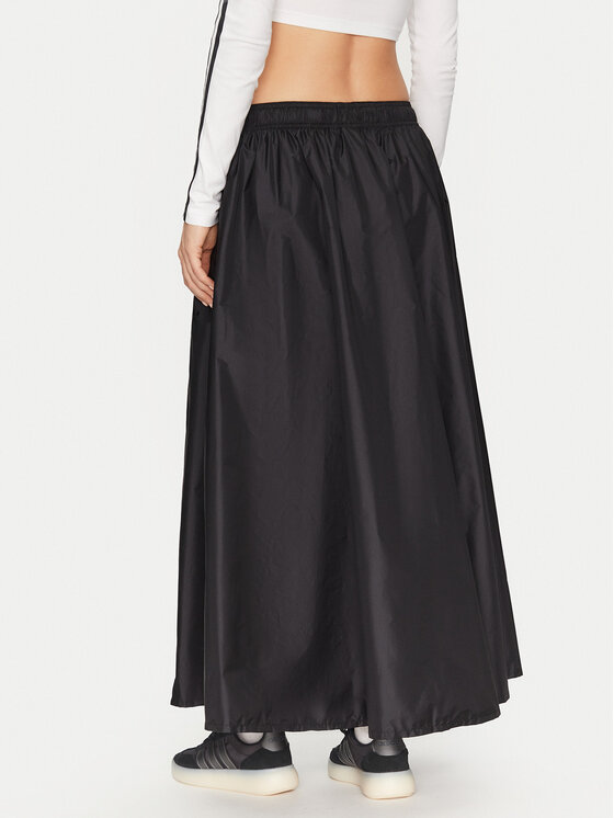 adidas adidas Trapecijos formos sijonas Premium Essentials JD4794 Juoda Loose Fit