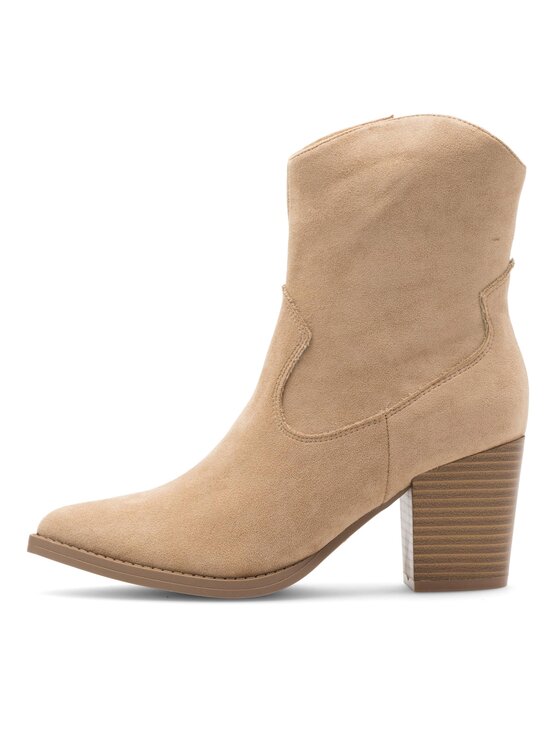 DeeZee DeeZee Kowbojki MILLIE LS5637-07 Beżowy