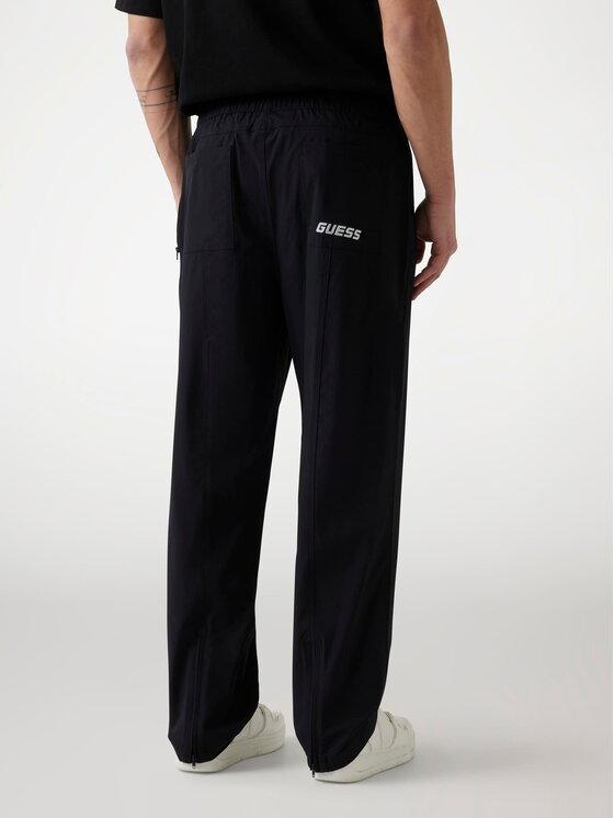 Guess Guess Spodnie materiałowe 174877 Czarny Regular Fit