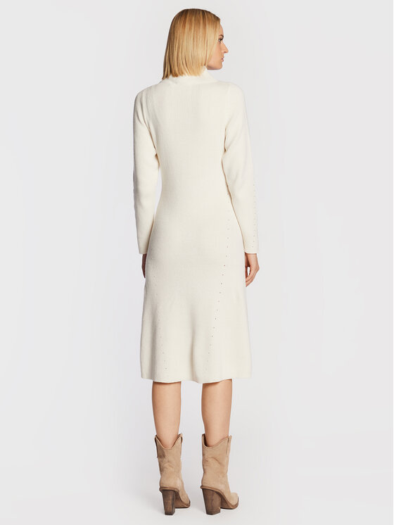 Notes Du Nord Notes Du Nord Strickkleid Erin 12823 Weiß Regular Fit