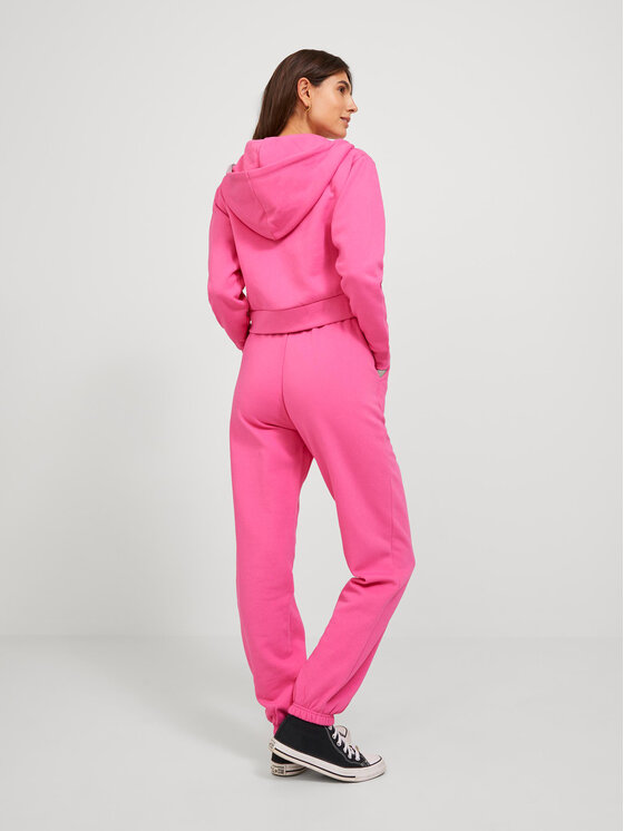 JJXX JJXX Teplákové kalhoty Abbie 12223960 Růžová Relaxed Fit
