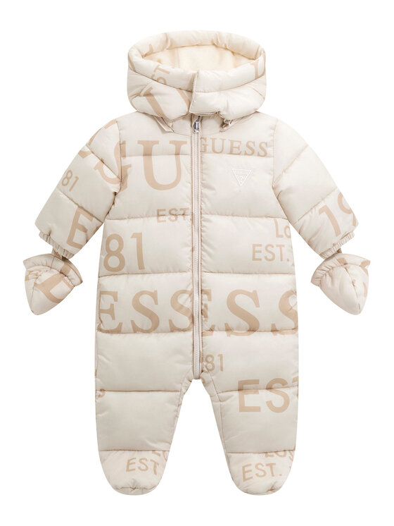 Guess Guess Overall de iarnă H5BW00 WCFM0 Écru Regular Fit
