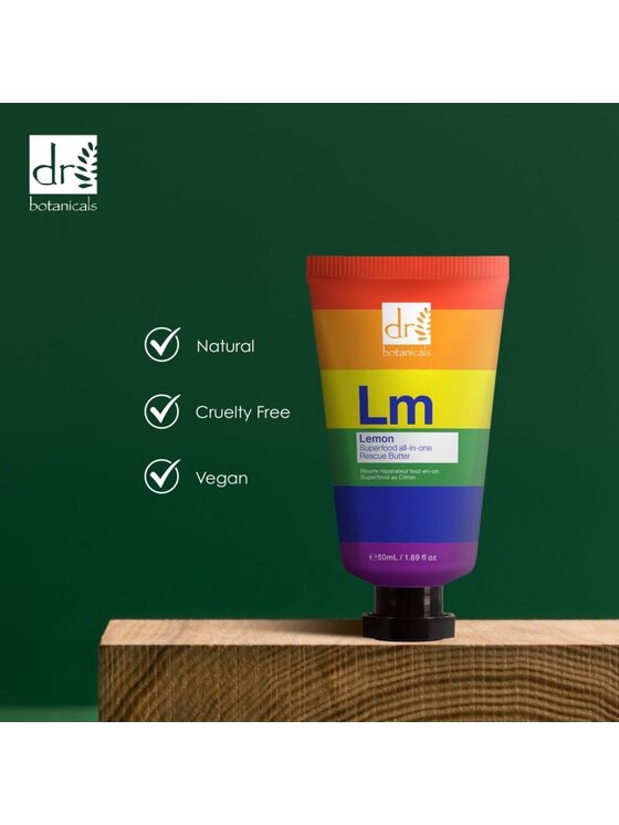 Dr Botanicals Dr Botanicals Wydanie PRIDE - Cytrynowe superfoodowe masło ratunkowe all-in-one, 50 ml Krem na dzień i na noc