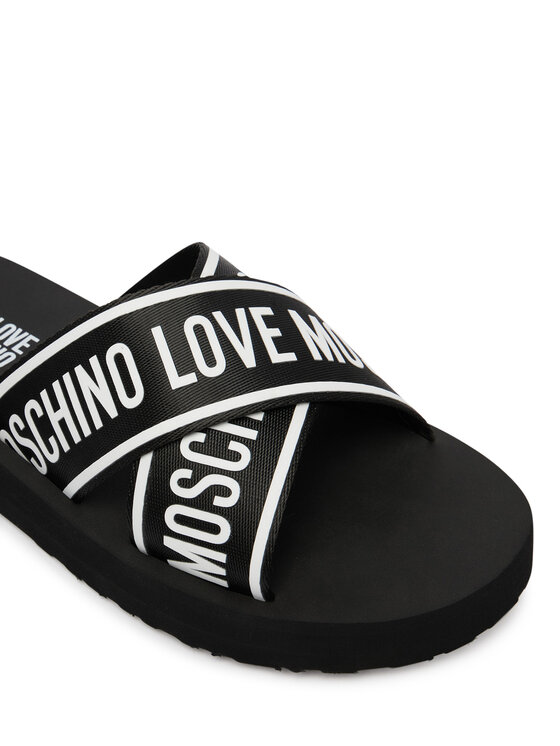 LOVE MOSCHINO LOVE MOSCHINO Šľapky JA28334G0OIX7000 Čierna