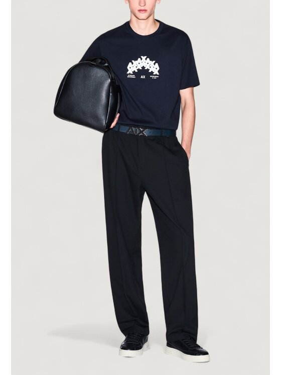 Armani Exchange Armani Exchange T-shirt XM001909 AF10362 Blu Casual Fit