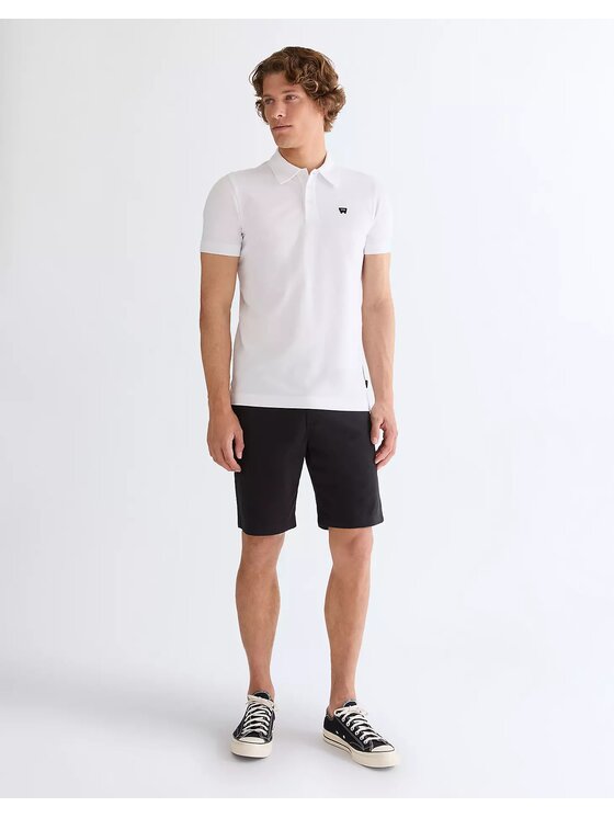 Wrangler Wrangler Szorty materiałowe CHINO SHORTS Niebieski Straight Leg