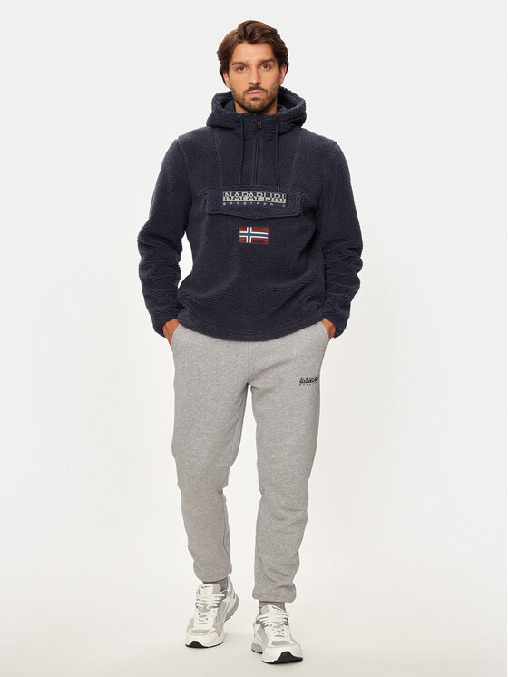 Napapijri Napapijri Fliis T-Burgee NP0A4I5D Tumesinine Regular Fit
