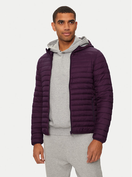 United Colors Of Benetton Doudoune 2BA2UN02O Violet Regular Fit