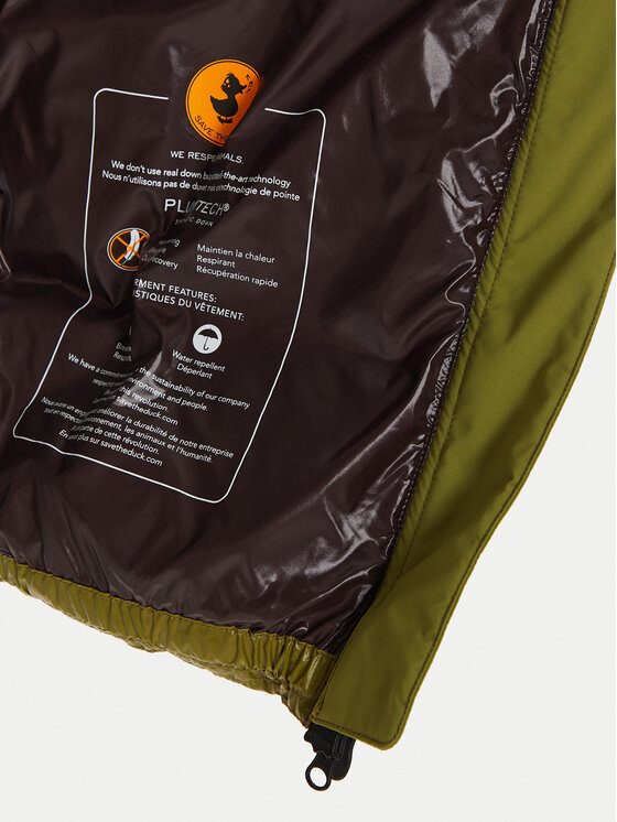 Save The Duck Save The Duck Μπουφάν χειμωνιάτικο D31989W LUCK19 Πράσινο Regular Fit