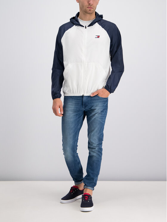 Tommy Sport Tommy Sport Wiatrówka S20S200143 Biały Regular Fit