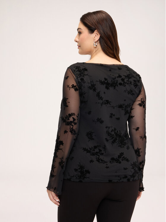 Fiorella Rubino Fiorella Rubino Blusa G098L009485N033 Nero Regular Fit