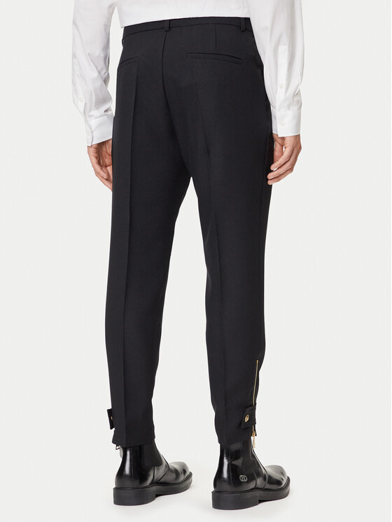 Versace Jeans Couture Versace Jeans Couture Παντελόνι υφασμάτινο 79GAA128 N0136 Μαύρο Slim Fit