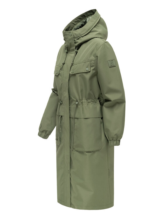 Navahoo Navahoo Kurtka przejściowa Kirschwind Zielony Regular Fit