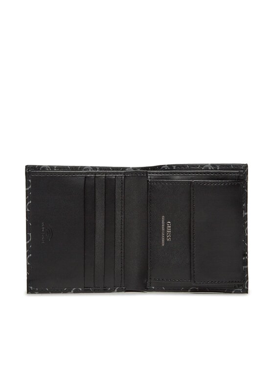 Guess Guess Голям мъжки портфейл SMVELE LEA22 Сив