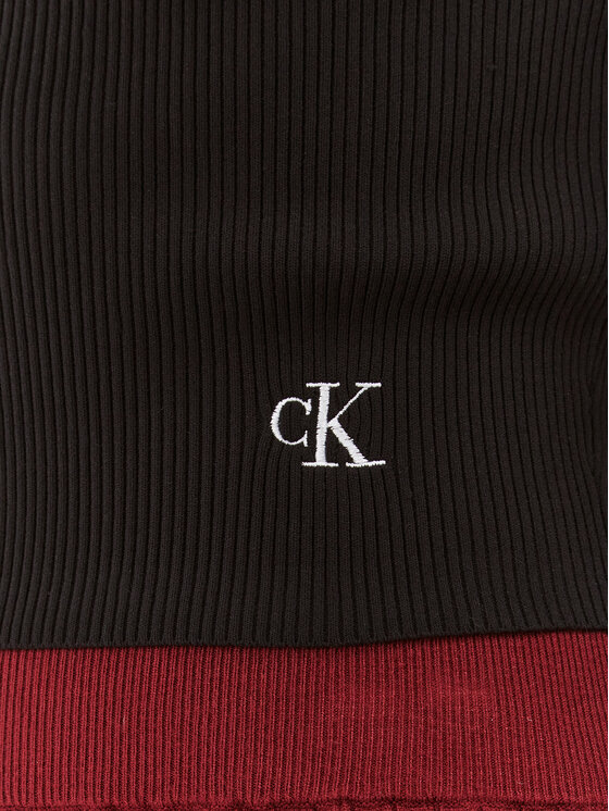 Calvin Klein Jeans Calvin Klein Jeans Golf J20J222722 Czarny Slim Fit