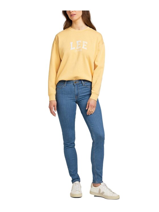 Lee Lee Jeansy 112328787 Niebieski Skinny Fit