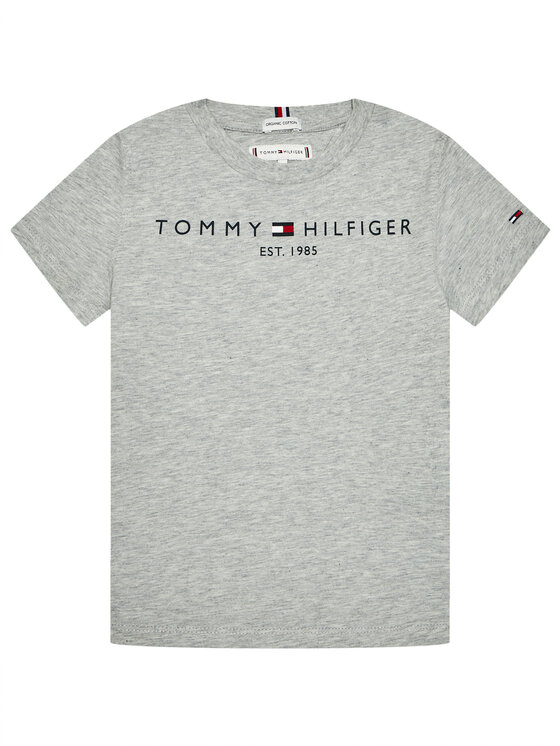 T-Shirt Tommy Hilfiger, Velikost:10Y, Barva: Šedá, Essential KS0KS00210
