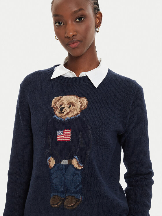 Polo Ralph Lauren Polo Ralph Lauren Džemper 211927070001 Tamnoplava Relaxed Fit
