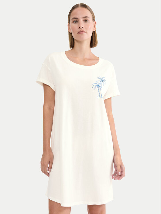 Triumph Triumph Νυχτικό 10221117 Κρεμ Relaxed Fit