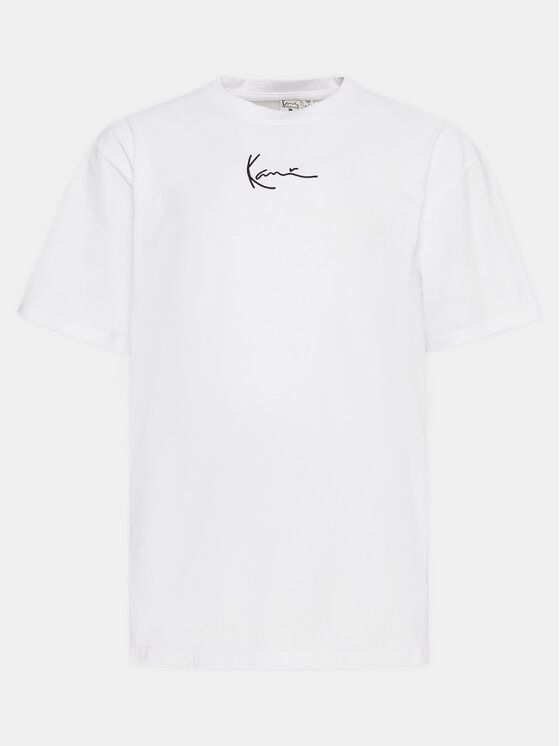 karl kani t-shirt km241-039-1 blanc regular fit