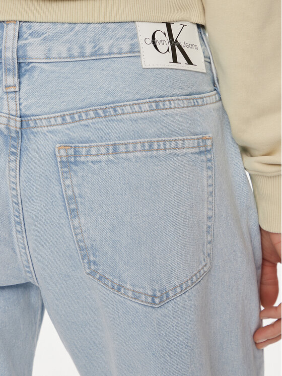 Calvin Klein Jeans Calvin Klein Jeans Traperice J20J223306 Svijetloplava Baggy Fit