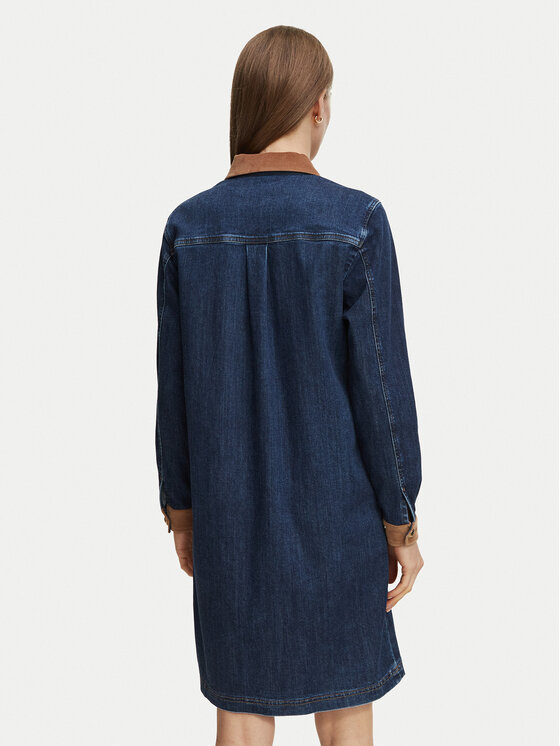 Luisa Spagnoli Luisa Spagnoli Sukienka jeansowa Graziosa 543514 Niebieski Regular Fit