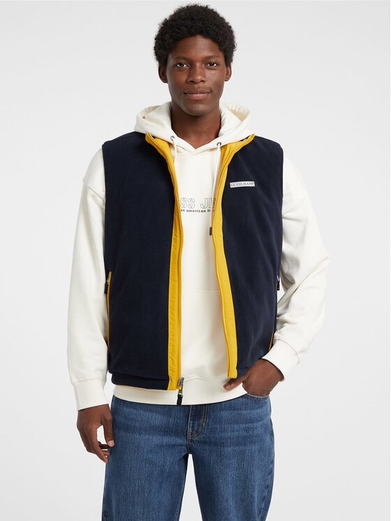 Guess Jeans Guess Jeans Kurtka przejściowa 178643 Żółty Classic Fit