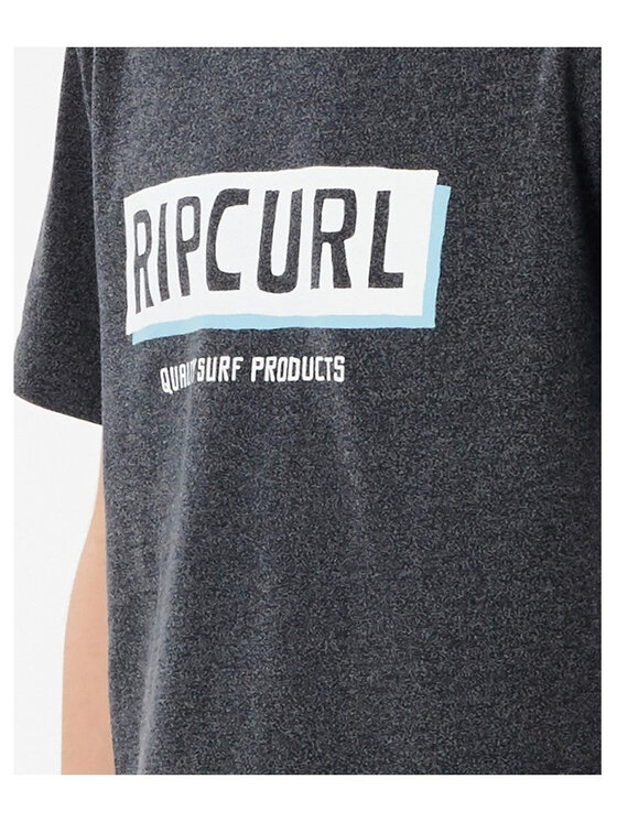 Rip Curl Rip Curl T-Shirt Boxed Tee-Boy Czarny Regular Fit