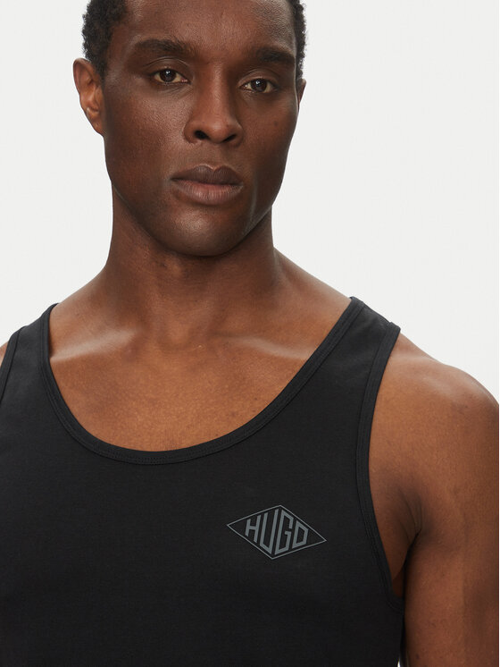 HUGO HUGO Tank top Jo 50540080 Černá Regular Fit